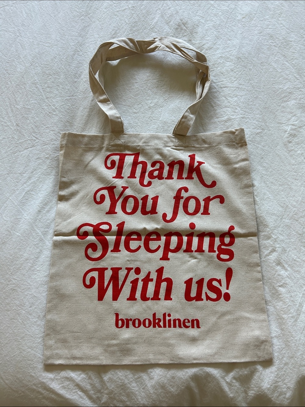 FREE WITH NEXT PURCHASE**NEW Brooklinen Canvas Tote